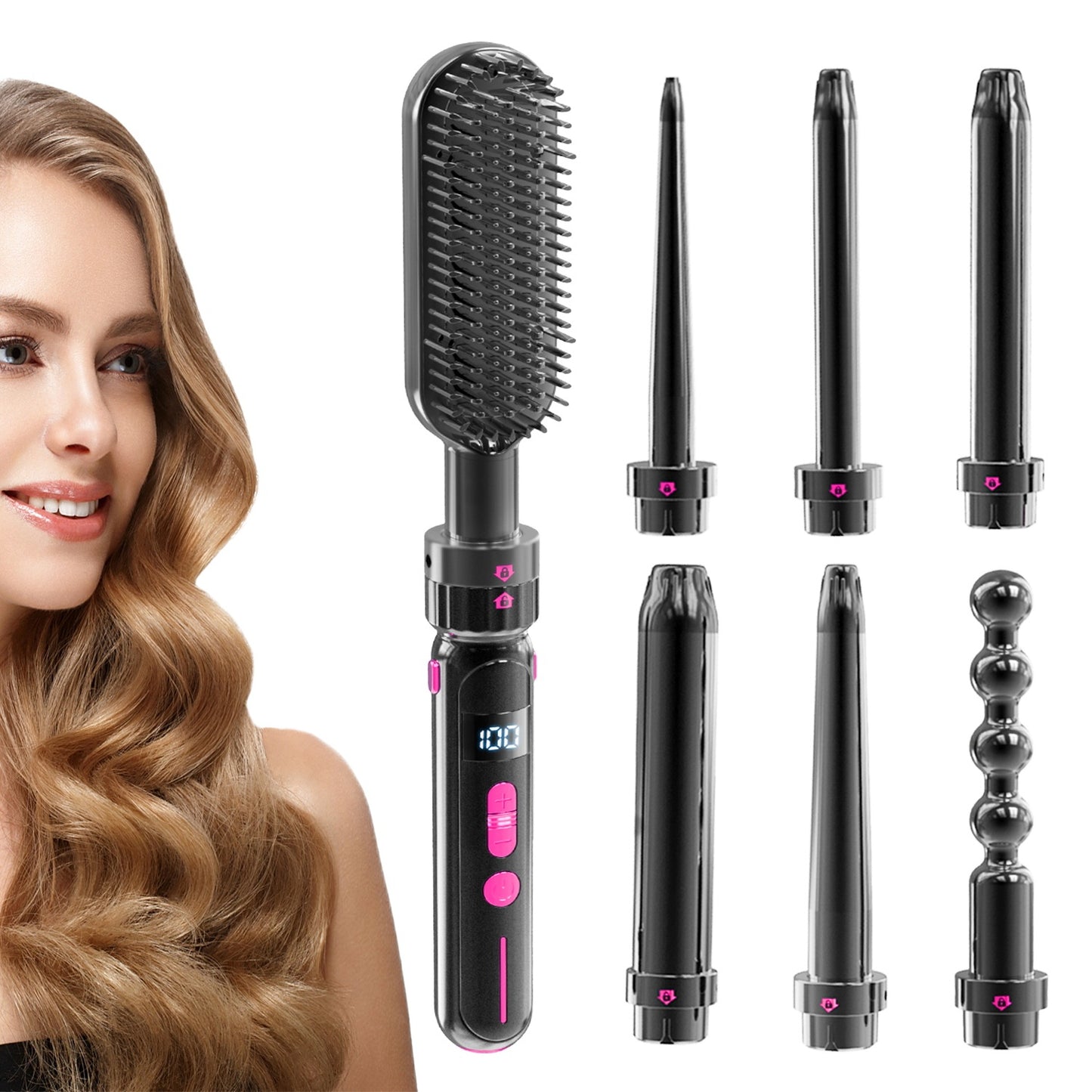Ceramic Hair Curling & Straightening Sticks