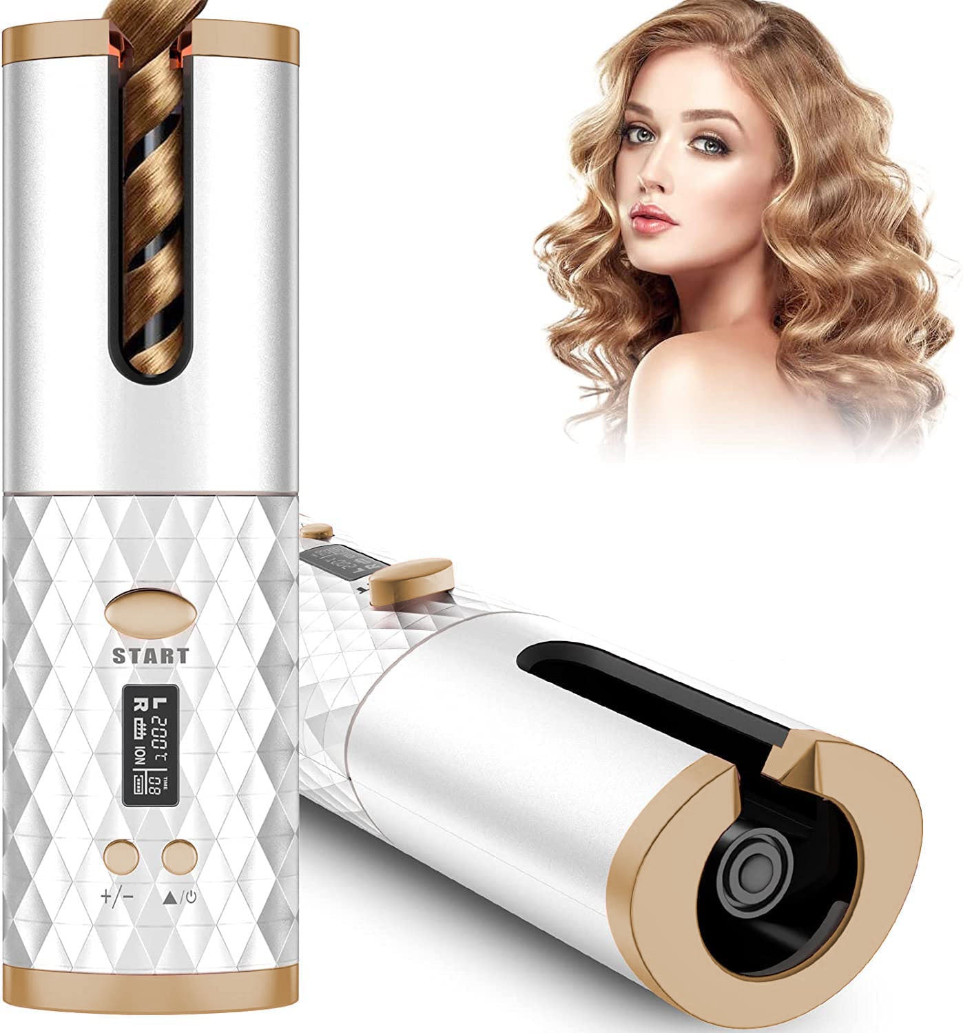 USB Rechargeable Automatic Curling Iron