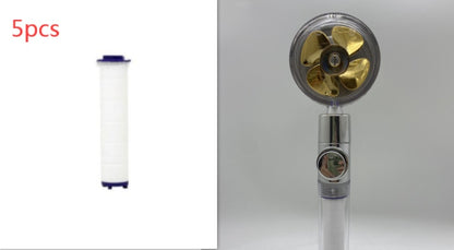 Luxury High-Pressure Shower Head | 360° Adjustable Water-Saving Rain Nozzle for Bathroom