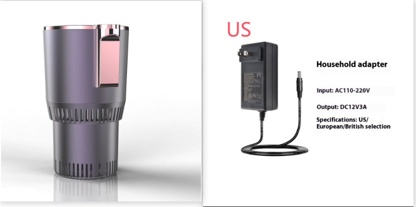 Portable Car Drink Warmer and Cooler | Onboard Temperature Control Cup
