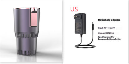 Portable Car Drink Warmer and Cooler | Onboard Temperature Control Cup