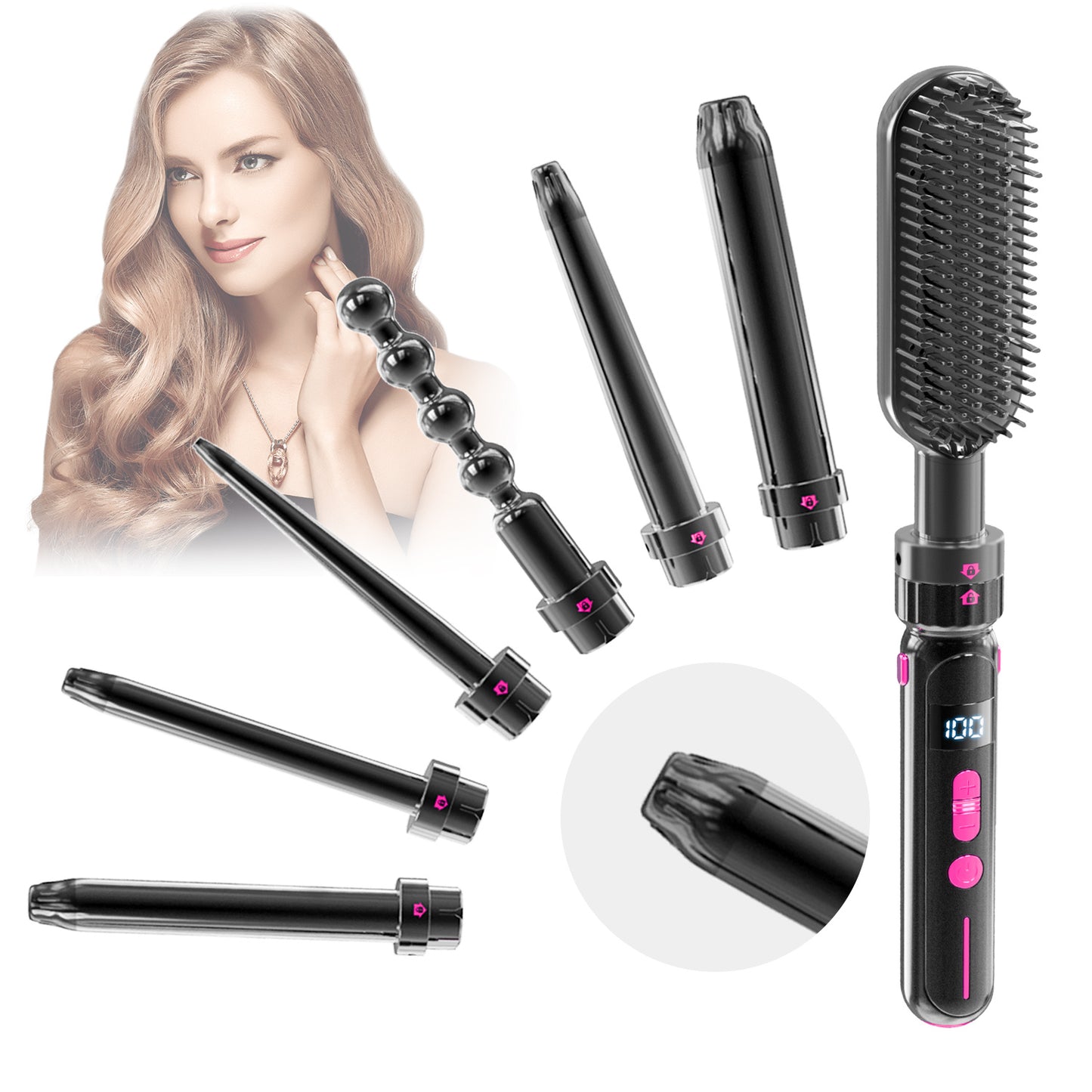 Ceramic Hair Curling & Straightening Sticks