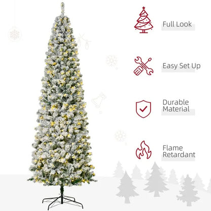 9ft Pre-Lit Christmas Tree