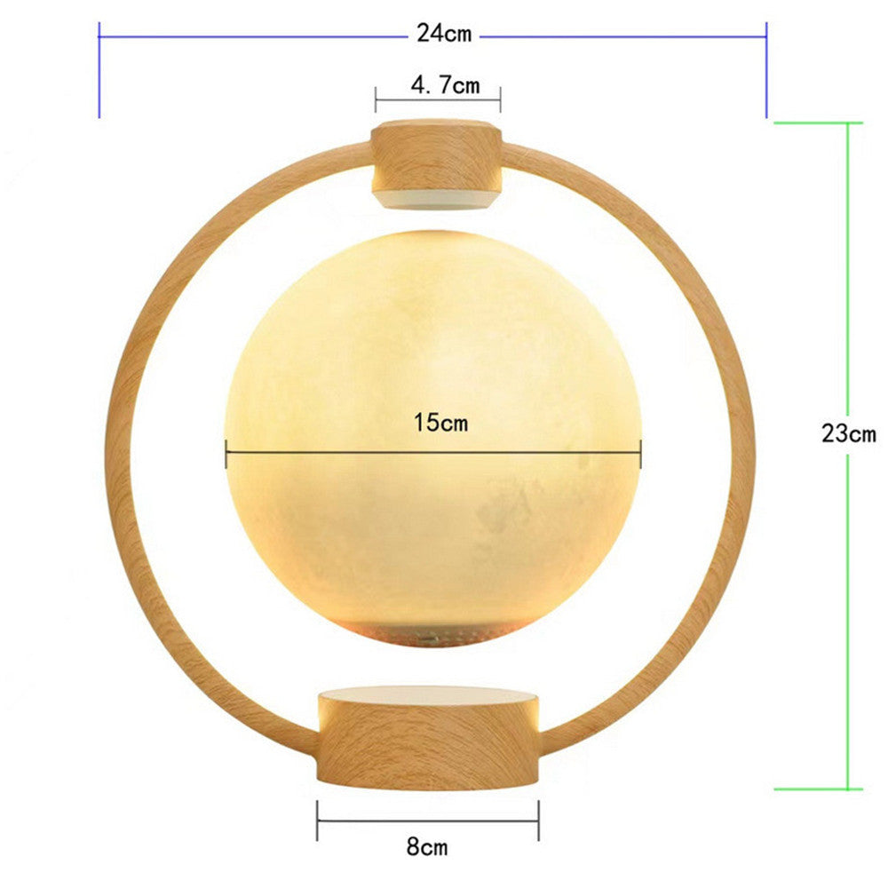 Maglev Moon Light Bluetooth Speaker | 3D Stereo Floating DIY Light