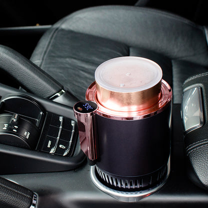 Portable Car Drink Warmer and Cooler | Onboard Temperature Control Cup
