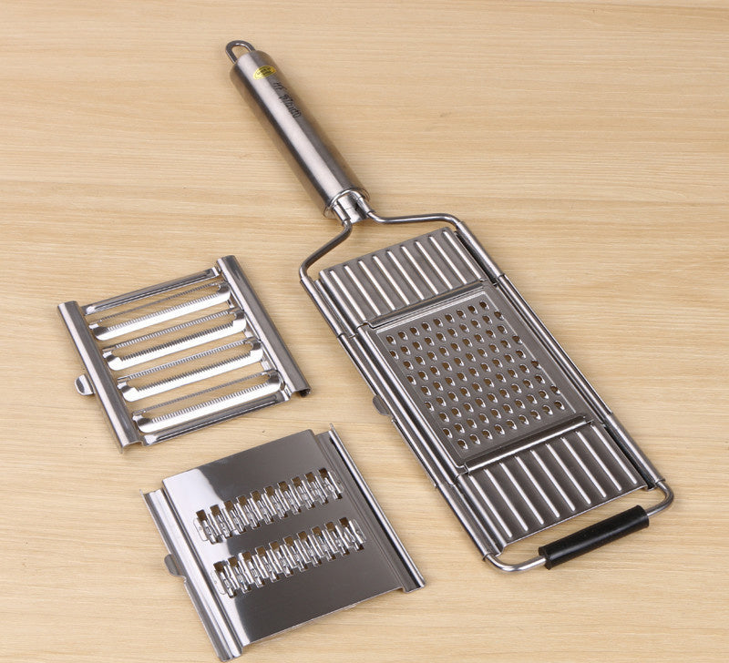 Professional Stainless Steel Grater | Fruit and Vegetable Cutter for Home Use