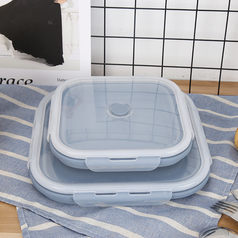 Round Silicone Lunch Box