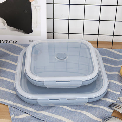 Round Silicone Lunch Box
