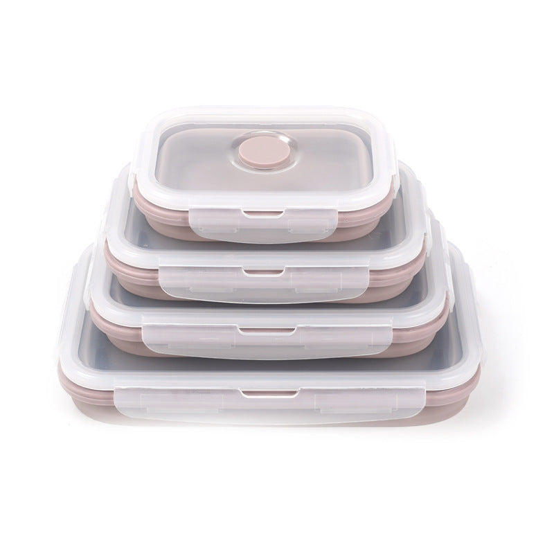 Round Silicone Lunch Box