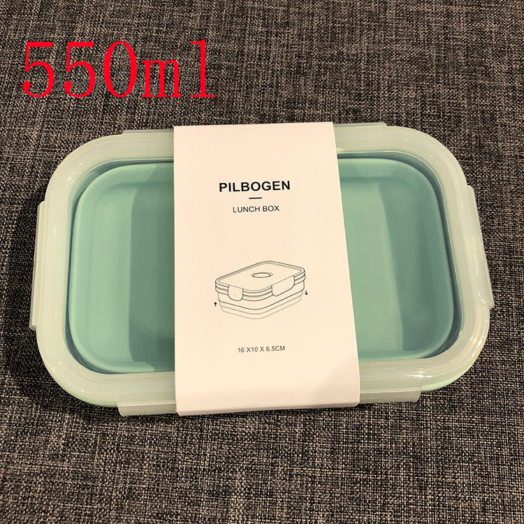 Round Silicone Lunch Box