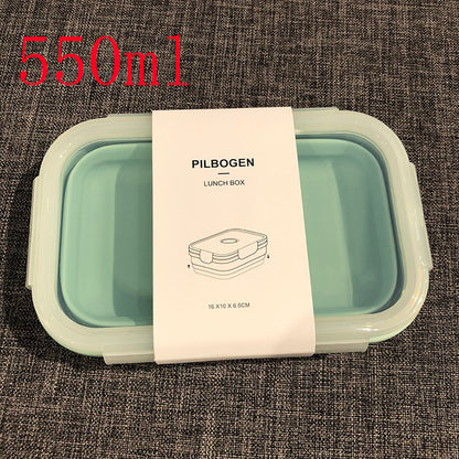 Round Silicone Lunch Box