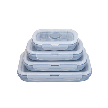 Round Silicone Lunch Box