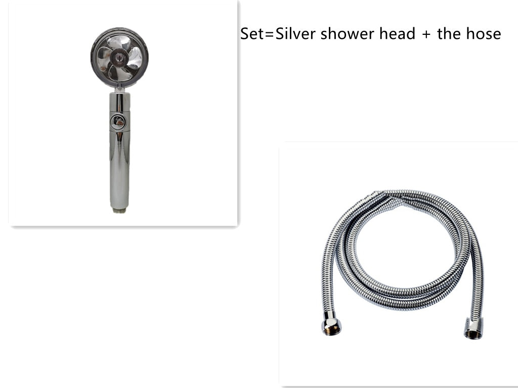 Luxury High-Pressure Shower Head | 360° Adjustable Water-Saving Rain Nozzle for Bathroom