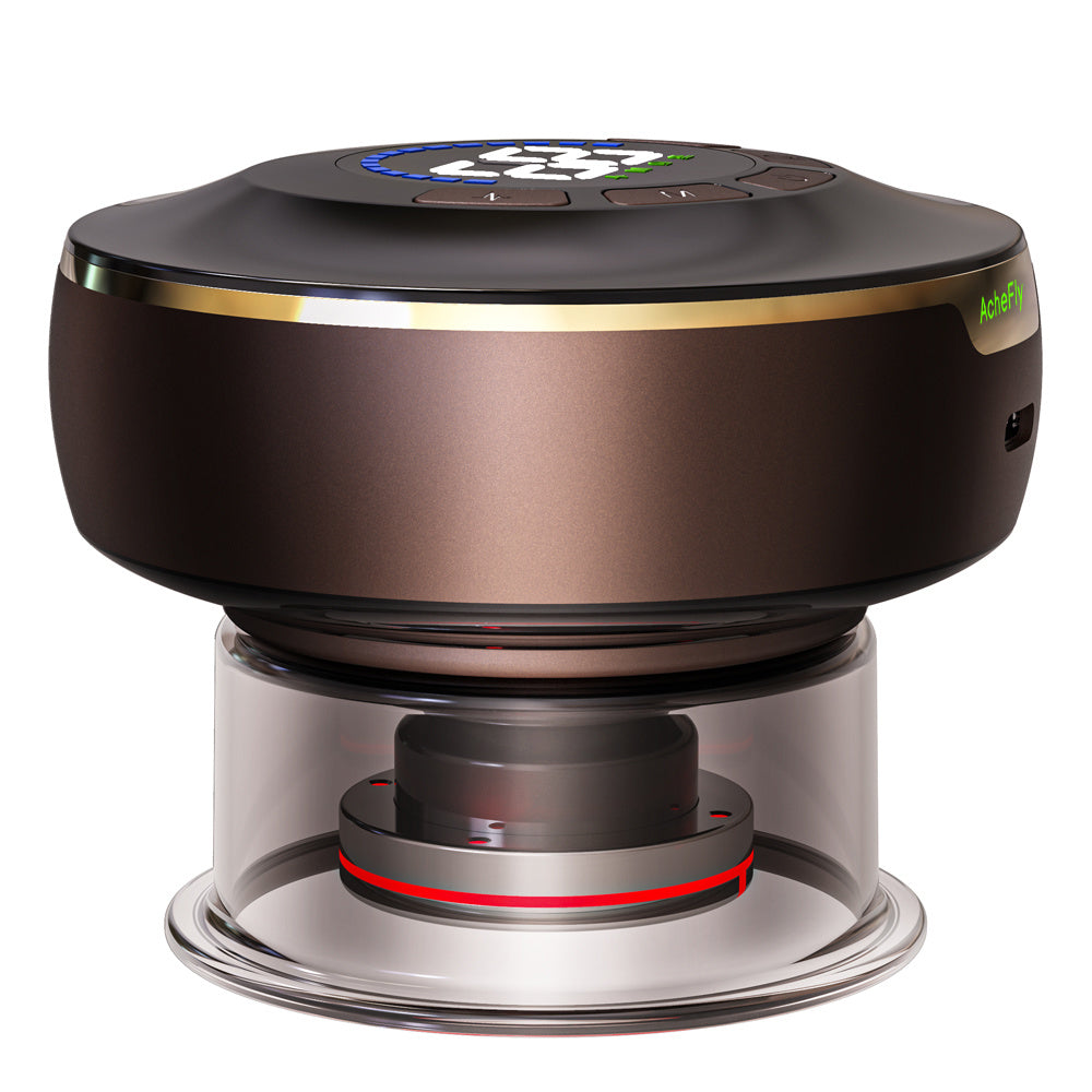 AcheFly Multifunctional Physical Therapy Massager | EMS, Red Light, Heat, Suction Therapy