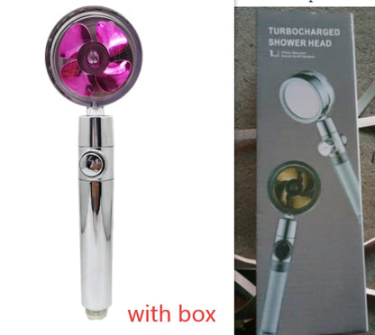 Luxury High-Pressure Shower Head | 360° Adjustable Water-Saving Rain Nozzle for Bathroom