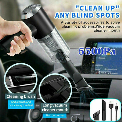 Rechargeable Handheld Car Vacuum