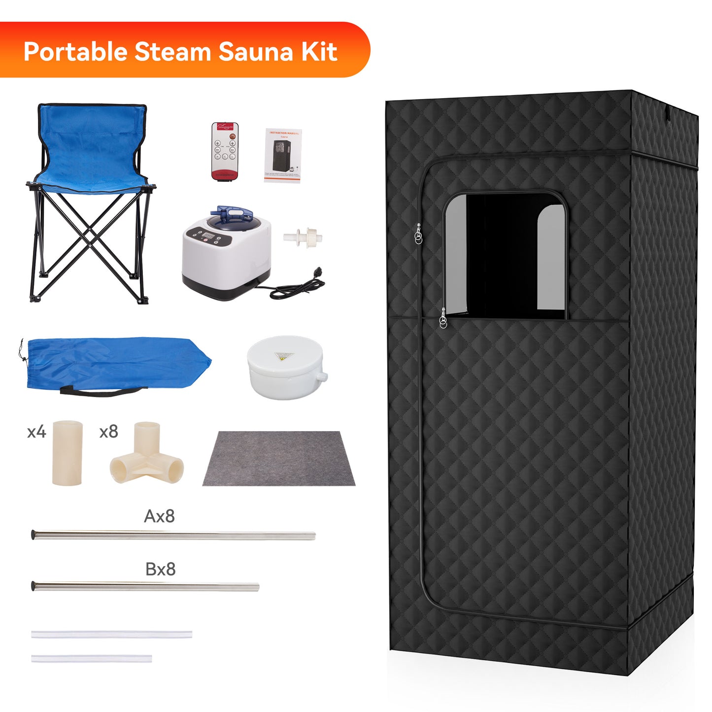 Portable Full-Body Sauna Room | At-Home Spa for Relaxation and Detox