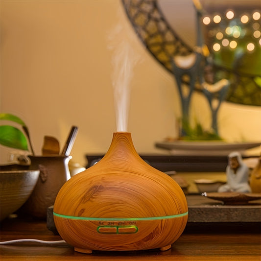 Ultrasonic Cool Mist Aromatherapy Diffuser with 6 Essential Oils | Relaxation & Sleep Aid