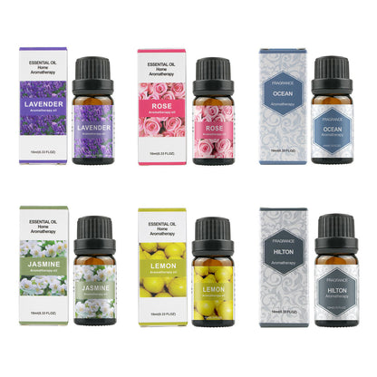 Ultrasonic Cool Mist Aromatherapy Diffuser with 6 Essential Oils | Relaxation & Sleep Aid