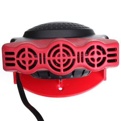 Compact Automotive Windshield Heater & Cooler | 150W Car Fan