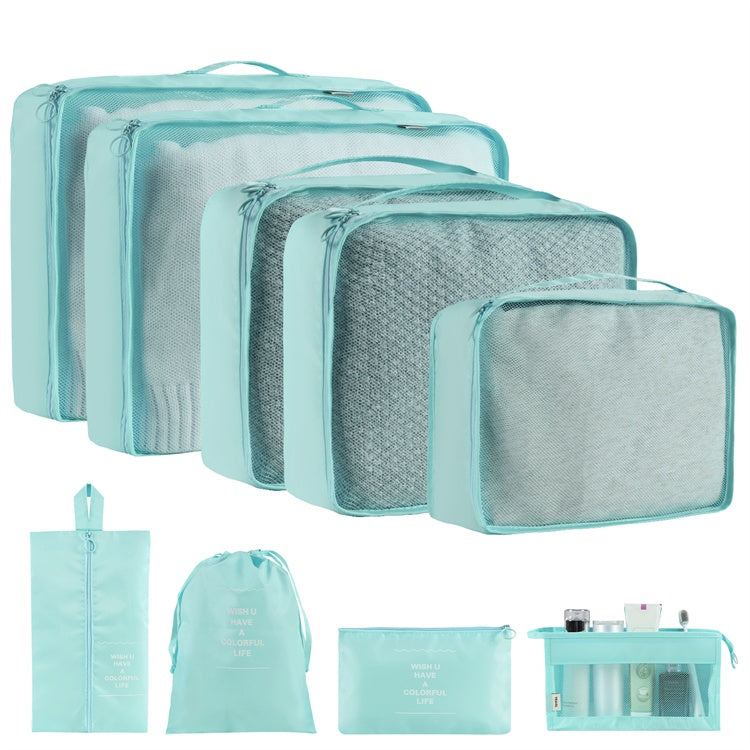Large Capacity Foldable Storage Bag | Solid Color Organizer