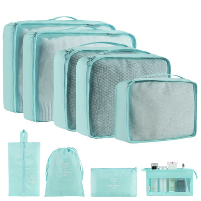 Large Capacity Foldable Storage Bag | Solid Color Organizer
