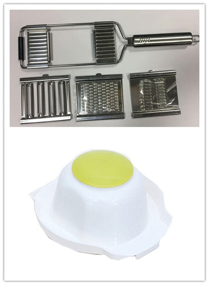 Professional Stainless Steel Grater | Fruit and Vegetable Cutter for Home Use