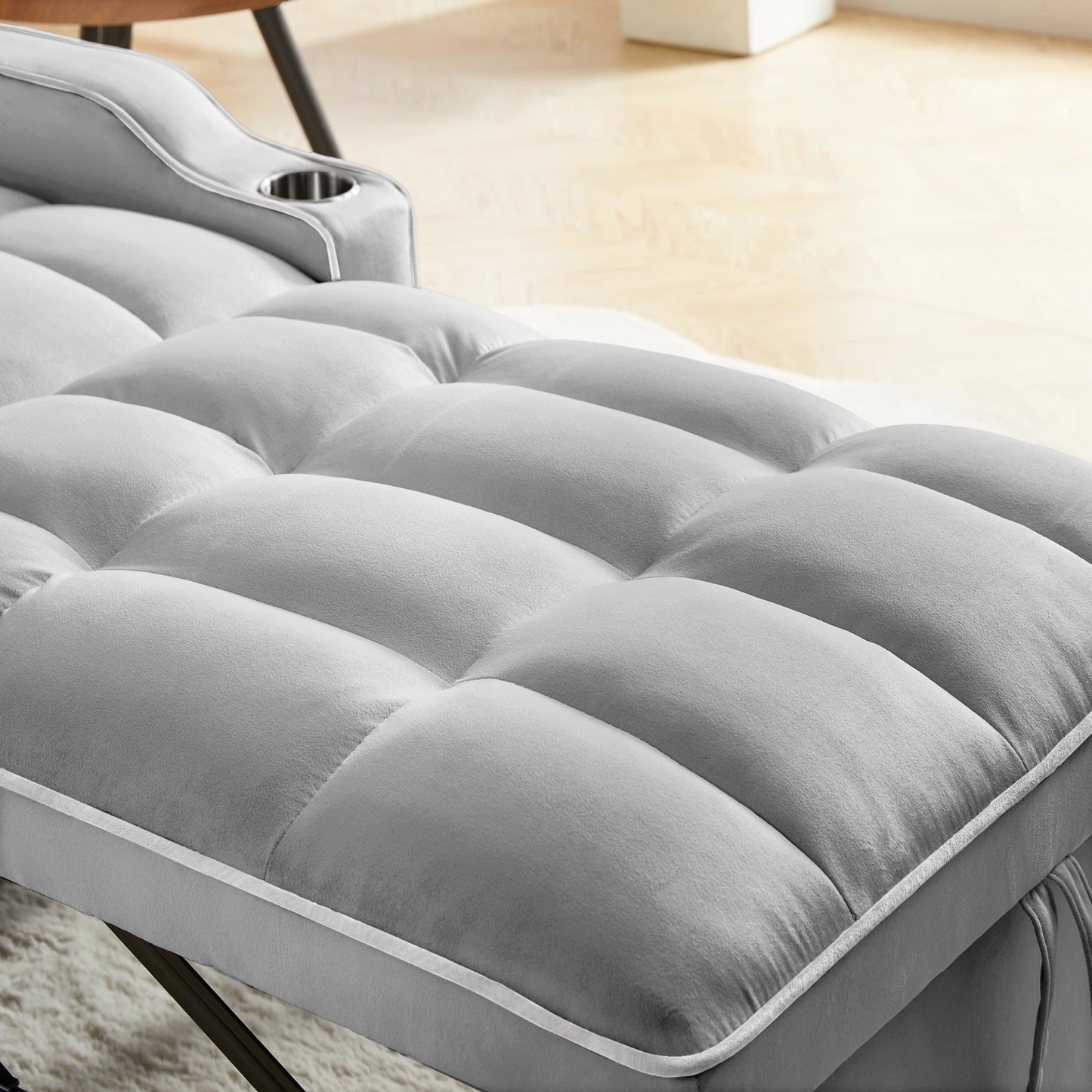Single-Seat Convertible Chair Bed | Lounger, Sleeper, and Recliner