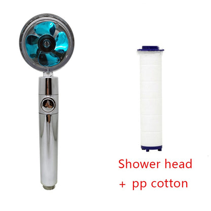Luxury High-Pressure Shower Head | 360° Adjustable Water-Saving Rain Nozzle for Bathroom