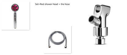 Luxury High-Pressure Shower Head | 360° Adjustable Water-Saving Rain Nozzle for Bathroom