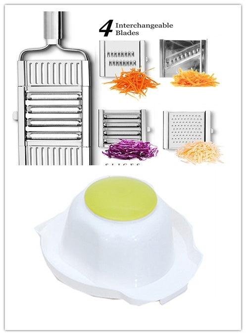 Professional Stainless Steel Grater | Fruit and Vegetable Cutter for Home Use