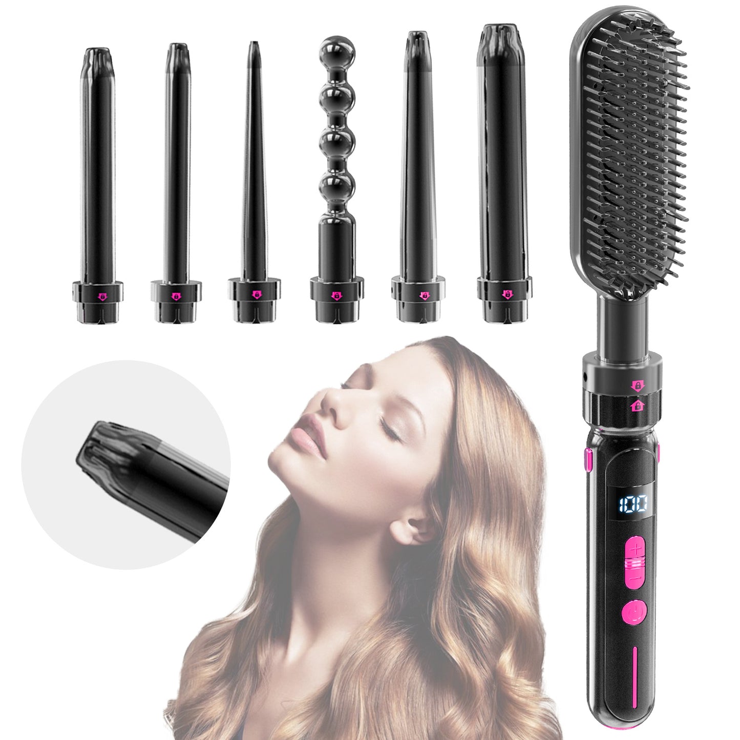Ceramic Hair Curling & Straightening Sticks