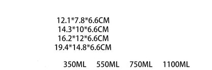 Round Silicone Lunch Box