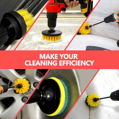 45-Piece Cleaning Brush Kit | Versatile Drill Brushes for Home & Auto
