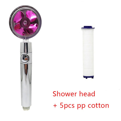 Luxury High-Pressure Shower Head | 360° Adjustable Water-Saving Rain Nozzle for Bathroom