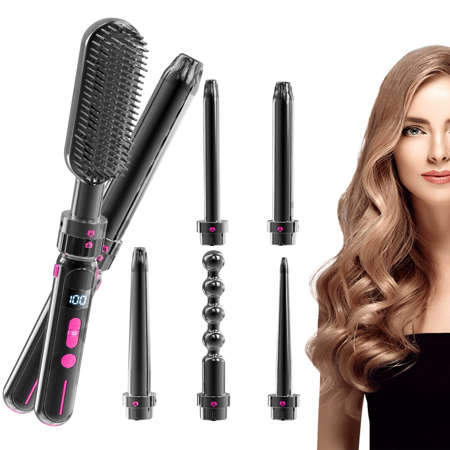 Ceramic Hair Curling & Straightening Sticks