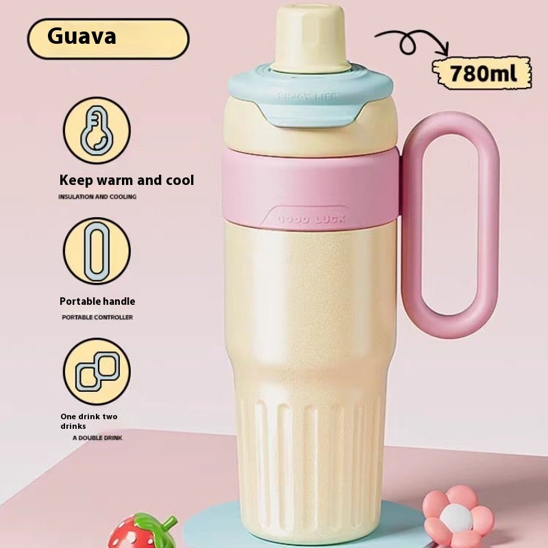 Large Capacity 780ml Thermal Cup | Stainless Steel Coffee and Beverage Mug