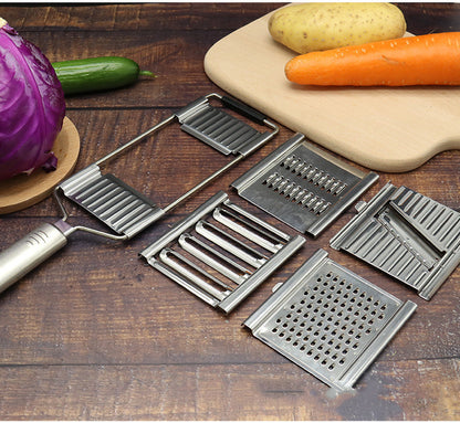 Professional Stainless Steel Grater | Fruit and Vegetable Cutter for Home Use