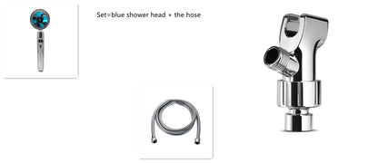 Luxury High-Pressure Shower Head | 360° Adjustable Water-Saving Rain Nozzle for Bathroom