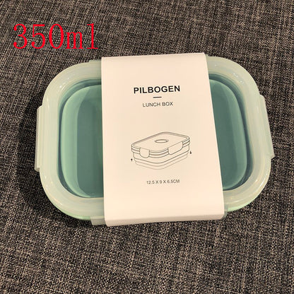 Round Silicone Lunch Box