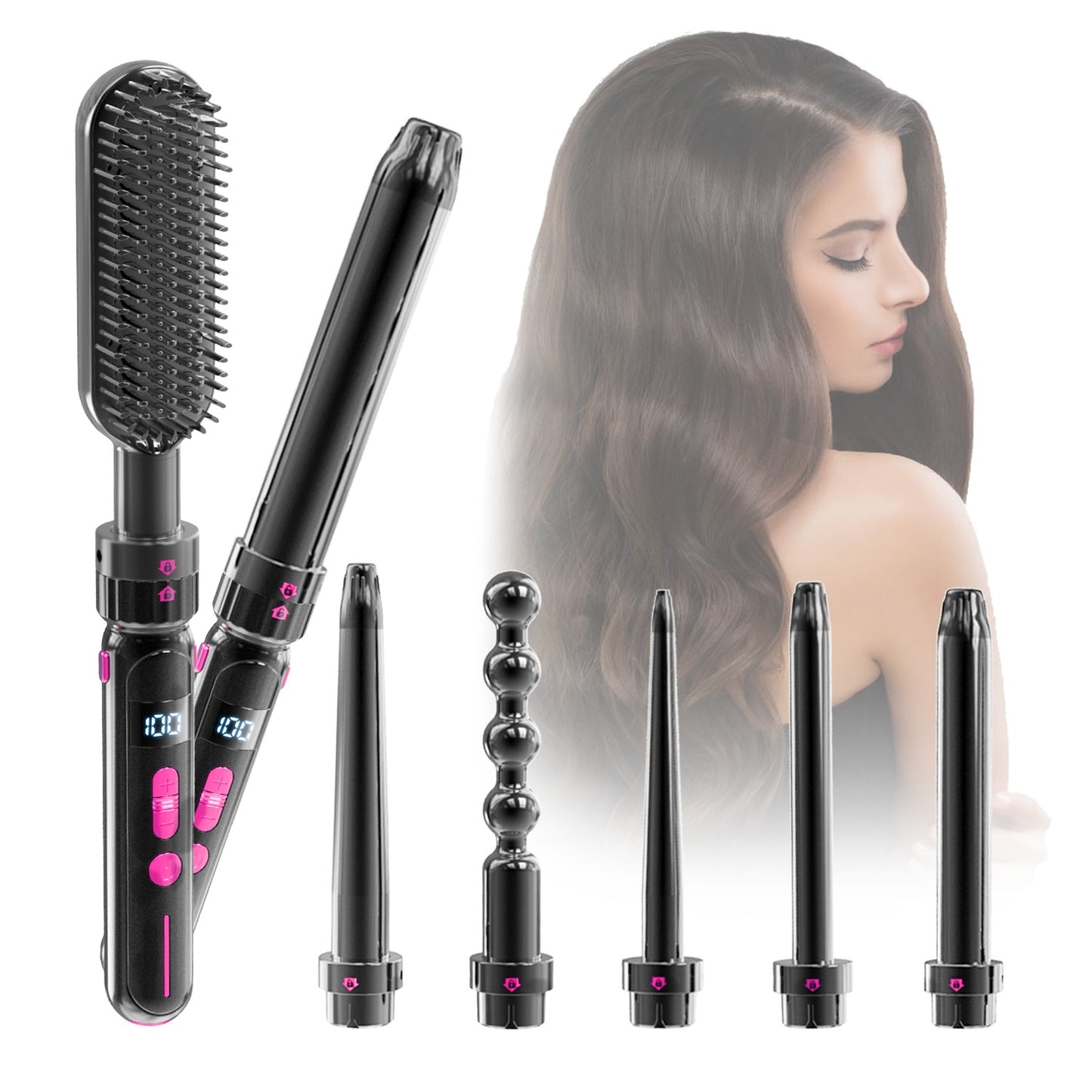 Ceramic Hair Curling & Straightening Sticks