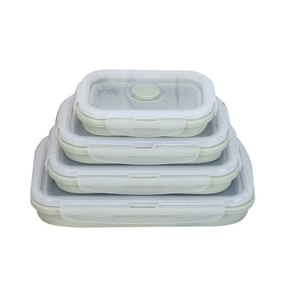Round Silicone Lunch Box