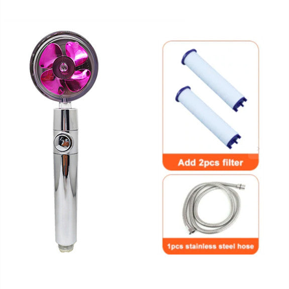 Luxury High-Pressure Shower Head | 360° Adjustable Water-Saving Rain Nozzle for Bathroom