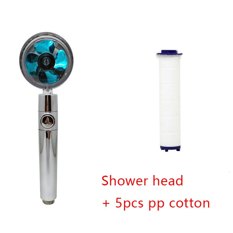 Luxury High-Pressure Shower Head | 360° Adjustable Water-Saving Rain Nozzle for Bathroom