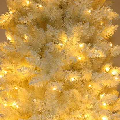 White 6.5ft, 250 Light Christmas Tree