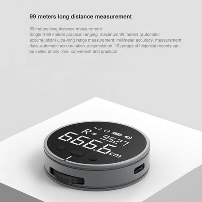 High Precision Electronic Ruler | Lightweight LCD Distance Measuring Tool