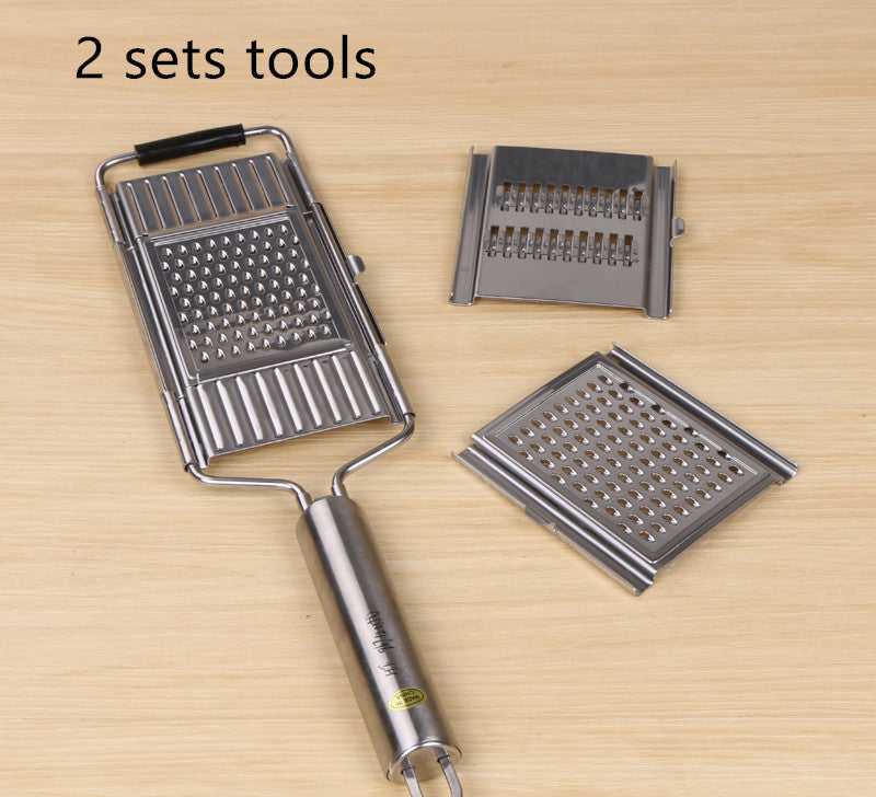 Professional Stainless Steel Grater | Fruit and Vegetable Cutter for Home Use