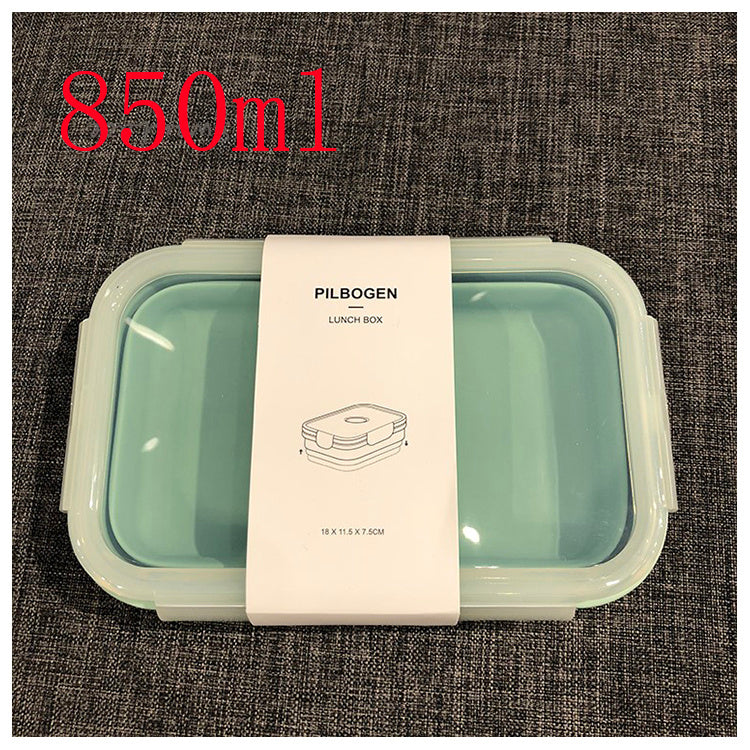 Round Silicone Lunch Box