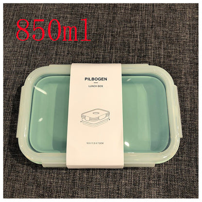 Round Silicone Lunch Box