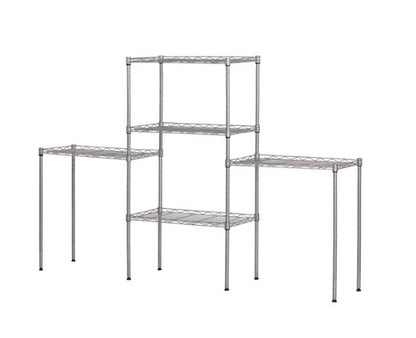 Adjustable 5-Tier Carbon Steel Storage Rack | Heavy Duty 551 lb Load
